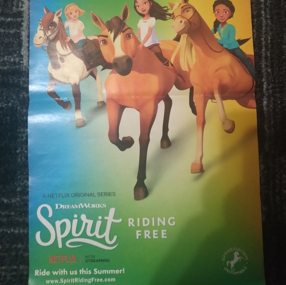 Medium Spirit Riding Free Poster - Picture 2 of 2